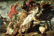 Löwenjagd von Peter Paul Rubens