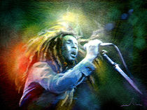 Bob Marley 05 von Miki de Goodaboom
