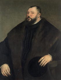 Kurfürst Johann Friedrich von Sachsen von Tiziano Vecellio