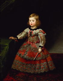 The Infanta Maria Margarita of Austria as a Child by Diego Rodriguez de Silva y Velazquez