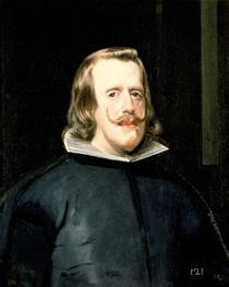 Portrait Philip IV im fürstlichen Gewand von Diego Rodriguez de Silva y Velazquez