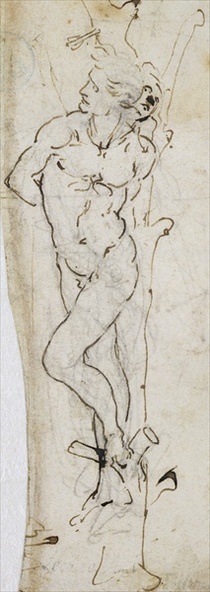 Study of St. Sebastian by Leonardo Da Vinci
