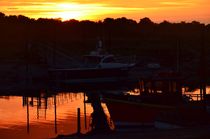 Sunset At Southwold by Malcolm Snook