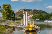 Hafen Ehrenbreitstein 80 von Erhard Hess