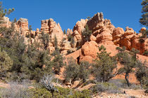 Rocky Range At Red Canyon by John Bailey