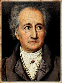 Goethe, "Vintage Comic von DoC GermaniCus Fotografie