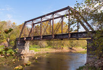 Retired Railroad Bridge by John Bailey