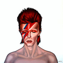 David Bowie Aladdin Sane von Paul Meijering