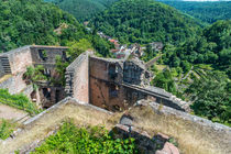 Burgruine Frankenstein-Pfalz II by Erhard Hess