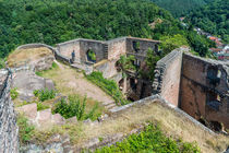 Burgruine Frankenstein-Pfalz von Erhard Hess