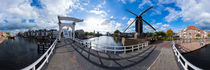 Niederlande, Leiden: Molen de Put Windmühle von Ernst  Michalek