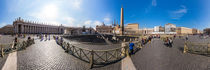 Italien, Rom: Piazza San Pietro (Petersplatz) von Ernst  Michalek