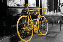 Yellow Bike by tfotodesign