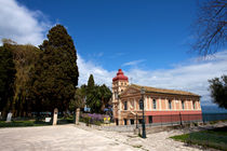 Mandrakinas Church, Corfu, Greece von Andreas Jontsch