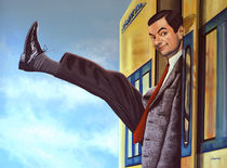 Mister Bean painting  by Paul Meijering