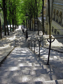 Montmartre Steps by Sally White