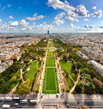 Aerial view on Champ de Mars von creativemarc