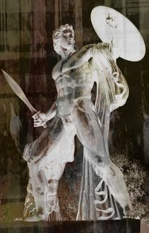 White ghost of a warrior. von Luigi Petro