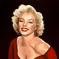Marilyn Monroe painting 3 by Paul Meijering