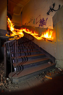 Die Feuertreppe von Dennis Stracke