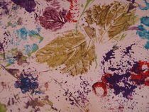 Autumn Leaves Hand Made Artwork von Malcolm Snook