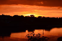 Sunset OnThe River Blyth von Malcolm Snook