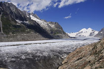 Aletsch glacier in Switzerland von B. de Velde