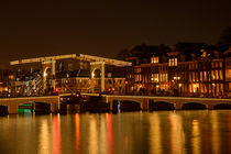Bridge over the Amstel in Amsterdam by B. de Velde