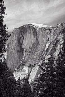 Half Dome In Black And White von John Bailey