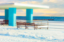 The Boardwalk In Winter by Chris Lord