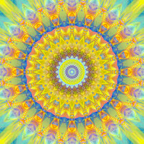 Mandala Sonne Nr. 2 von Christine Bässler