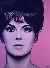 Natalie Wood painting by Paul Meijering