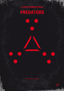 No289 My PREDATORS minimal movie poster von chungkong