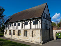 York,museum gardens,hospitium. by Robert Gipson