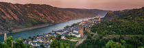 Abend-Panorama Oberwesel (2neu) by Erhard Hess