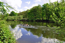 Rowing Practice, near Branston von Rod Johnson