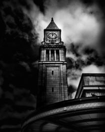 Clock Tower No 10 Scrivener Square Toronto Canada by Brian Carson