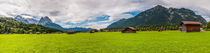 Wiesen-Panorama Garmisch (2neu) by Erhard Hess