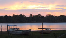 Abendstimmung am Amazonas by reisemonster