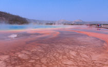 The Colorful Grand Prismatic Spring -- Digital Art von John Bailey