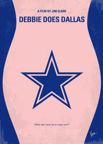 No302 My DEBBIE DOES DALLAS minimal movie poster by chungkong