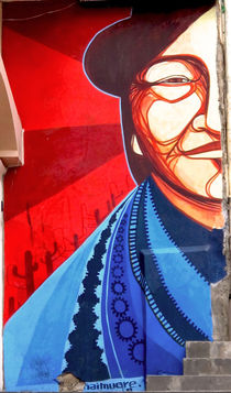 Streetart in La Paz by reisemonster