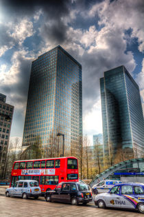 Canary Wharf London von David Pyatt