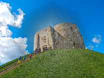 York, Cliffords tower in plastic von Robert Gipson