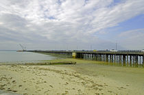 Cars Travelling on Ryde Pier by Rod Johnson