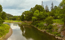 The Ottauquechee River  by John Bailey