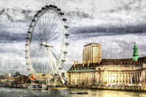 The London Eye Art by David Pyatt