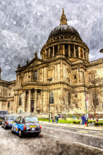 St Paul's Cathedral London by David Pyatt