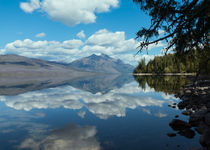Lake Mcdonald Reflections von John Bailey