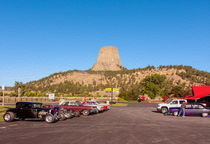 Car Show at Devils Tower von John Bailey